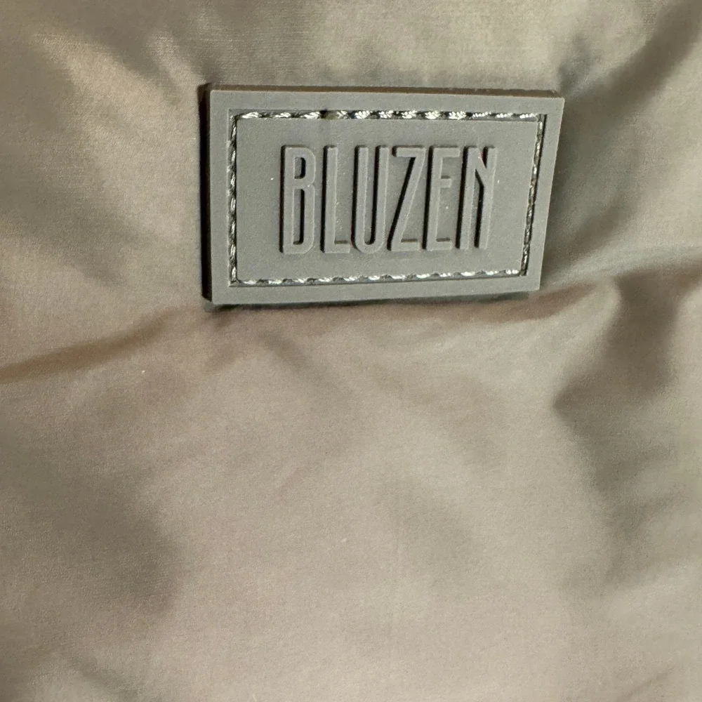 BLUZEN Puffer Backpack Quilted Nylon Olive Green Lightweight Carry All‎ Bag